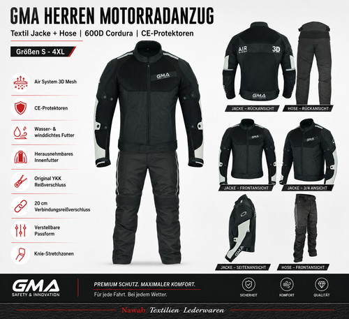 Neu herren motorradkombi biker - neu,