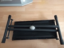 Piano Bank Keyboard Klavier Hocker Sitz schwarz Kunstleder höhenverstellbar