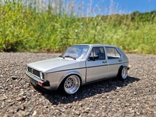 1:18 VW Golf 1 Tiefer Tuning mit 15 Zoll BBS Echt Alu Felgen