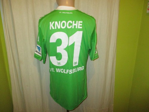 Vfl wolfsburg adidas matchworn - wolfsburg,