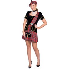 Schottenkostüm für Damen