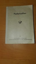 Postleitzahlenbuch aus dem Jahr 1961