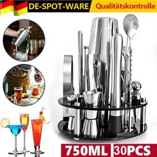 Cocktailset Barzubehör Shaker Set Barkeeper-Kit rostfrei 750 ml BPA-frei