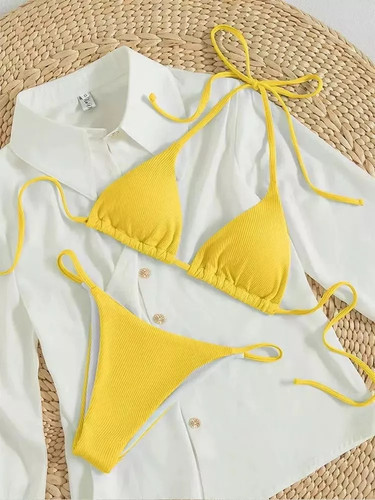 Sonnengelber bikini tanga - bikini,