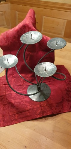 Armiger metall kerzenhalter - 5-armiger, metall-kerzenhalter