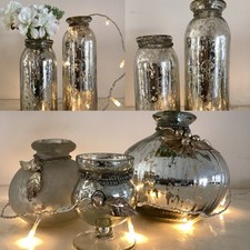 2 o 3 Vase Blumenvase BAUERNSILBER Shabby silber