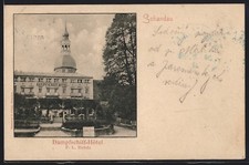 Schandau, Dampfschiff-Hôtel