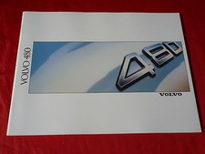 VOLVO 480 ES + 480 Turbo Prospekt Brochure Depliant Folleto von 1988