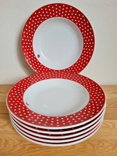 Käfer München 6 Suppenteller Punkte