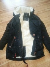 Winterjacke mit Teddyfleece Gr. L