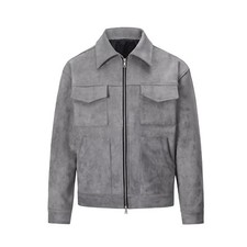 Herren grau wildleder - wildleder, 100%