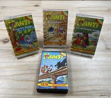 4x Kinder MC Hörspiele: XANTI Teil 8+10+11+12 • 4 Kassetten • Kiosk Verlag