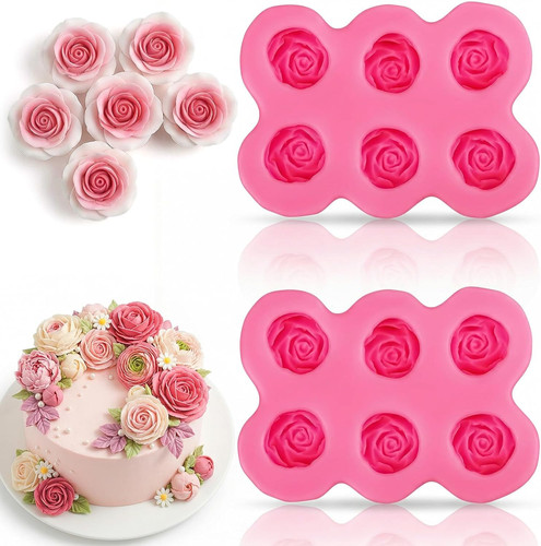 Silikonform blumen für kuchen - blumen,