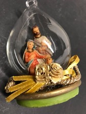 Krippe Krippe Glocke Glas