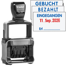 trodat Datumstempel mit Text