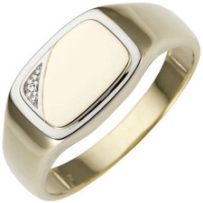 Herren Ring aus 585 Gold