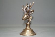 Goldener  Leuchter Kerzenständer 20 cm Hirsch Kandelaber Weihnachtsdekoration