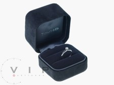 Tiffany & Co Setting Solitär Ring Platin (PT.950) Diamant 0,27ct. Brillant Gr.48