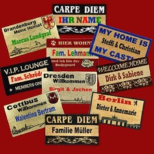 Designer Kokos Fußmatte