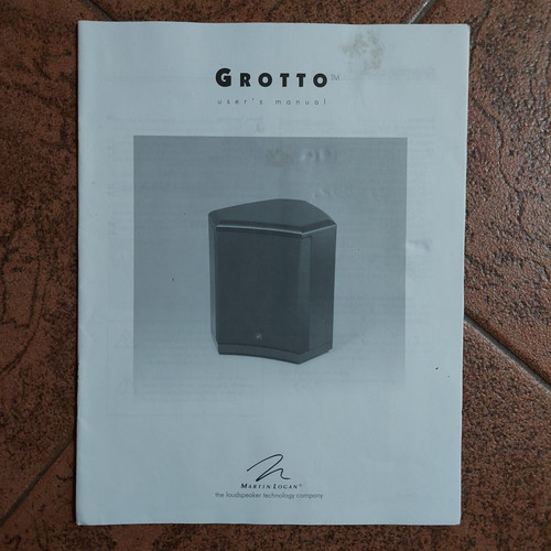 Original martin logan - logan, grotto