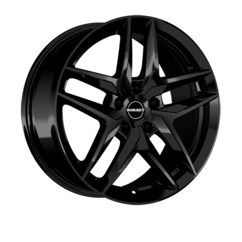 Borbet 5x18 et50 black - borbet, 7,5x18