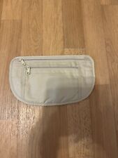 Reisetasche Tasche Geldbörse Portemonnaie Aufbewahrungstasche beige TCM Tchibo