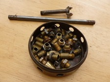 KONVOLUT MESSING SCHRAUBEN -Kronleuchter-Lampenteile- Ersatzteile- Bastler -Nr.Y