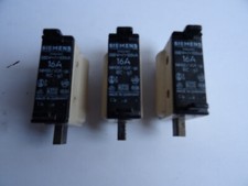 3 NH00/VDE Sicherungen 500 V~/100 kA 16 A von Siemens