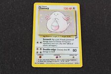 Pokemon Chansey Holo 3/130 Base Set 2 LP 