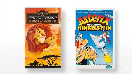 Walt disney vhs - walt,