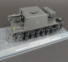 Standmodell 1:43 Sturminfanteriegeschütz 33 Wehrmacht Weltkrieg Panzer