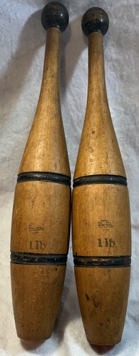 Great pair vintage wooden - pair,
