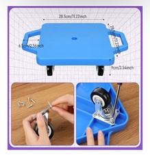 Blue scooter board handles - blue, w/handles