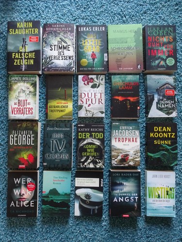 Bücherpaket thriller - bücherpaket, 20
