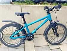 Kubikes 16 Zoll Kinderfahrrad – türkis glitter – superleicht & top Zustand