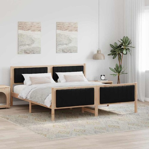 Vidaxl bettgestell braun und - bettgestell,