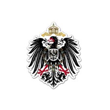 Aufkleber/Sticker Kaiser Reich