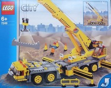 LEGO City  Mobiler Baukran (7249) gebraucht mit original Bauanleitung ohne OVP