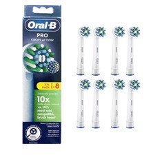 Oral-B Pro Cross Action Elektrische Zahnbürstenköpfe, X-Form und abgewinkelte Bo