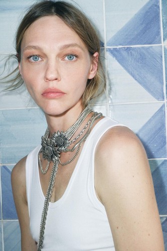 Zara blumen girlanden - blumen-girlanden, choker