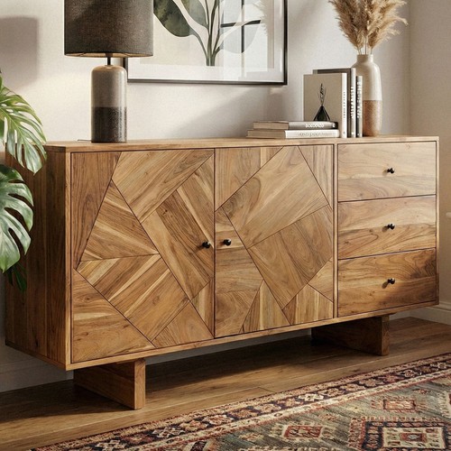 Sideboard akazie massivholz - akazie,
