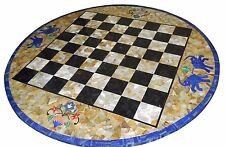 18 " Marmor Schach Table Top