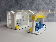 siku 4018 - Tankstelle mit Tieflader DAF 95 - 1:55 - 90iger Jahre - mint