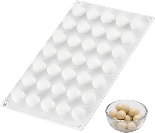 Löcher silikonform kugel - 35,