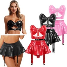 DE Damen Dessous Lack Und