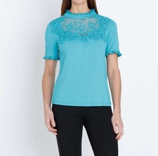 T-Shirt blau 34 Damen Shirt