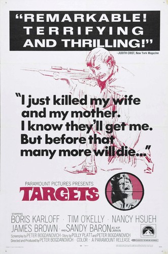 Targets 1968 filmplakat - targets,
