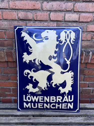 Uraltes emailschild - uraltes,