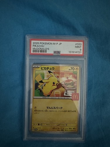 Pokémon donalds promo psa - pokémon,