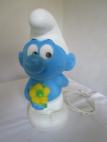 Schlumpf lampe leuchte - schlumpf,